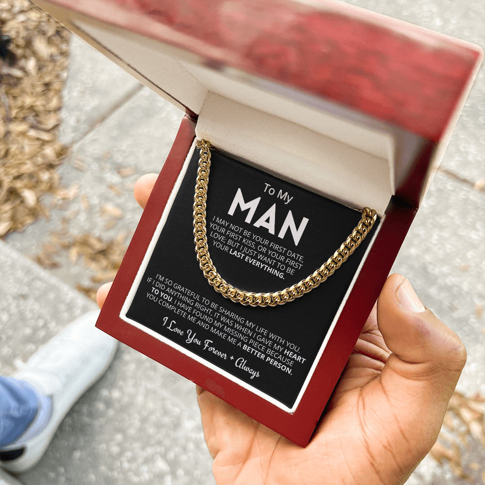 My Man - Better Person - Cuban Link Chain