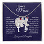 Thoughtful Daughter's Gift to Mom - Celebrate Your Bond - Charming Family Gift