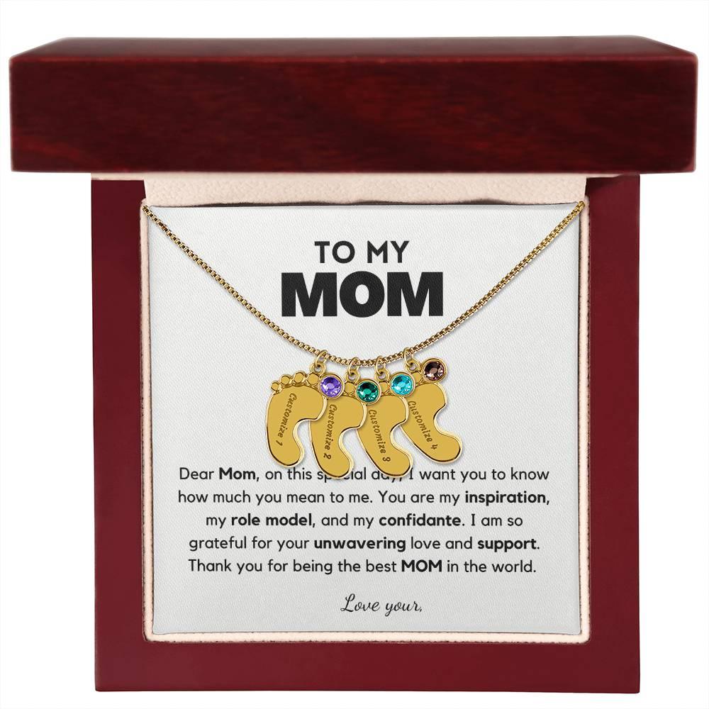 To My Mom - I LOV YOU - Charming Family Gift