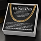 To My Amazing Husband - I Choose You - Cuban Link Chain Gift Set