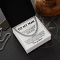 To My Man - Cuban Link Chain Gift Set