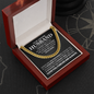 To My Amazing Husband - I Choose You - Cuban Link Chain Gift Set