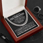 To My Amazing Husband - I Choose You - Cuban Link Chain Gift Set