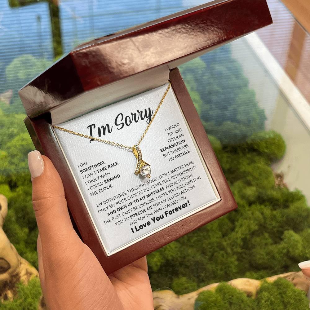 Apology Gift For Her - I Take Full Responsibility - Alluring Beauty Necklace