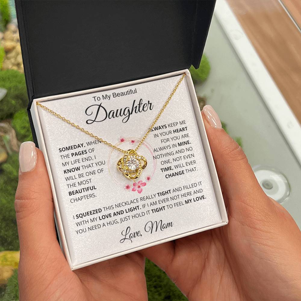 To my Lovely Daughter Love Mom