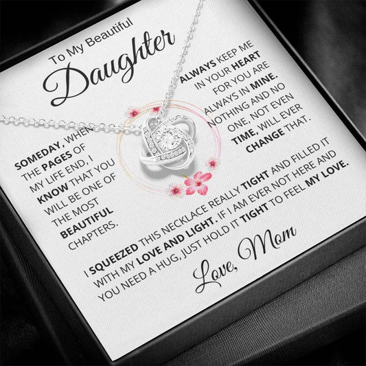 To my Lovely Daughter Love Mom