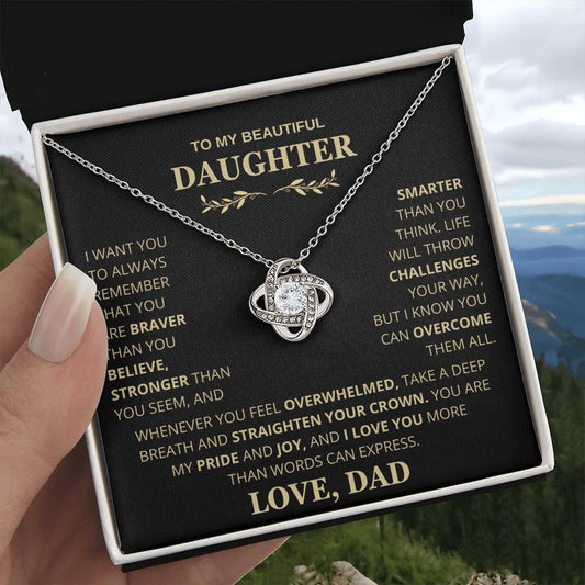 Vest Knot Necklace | My Beautiful Daughter