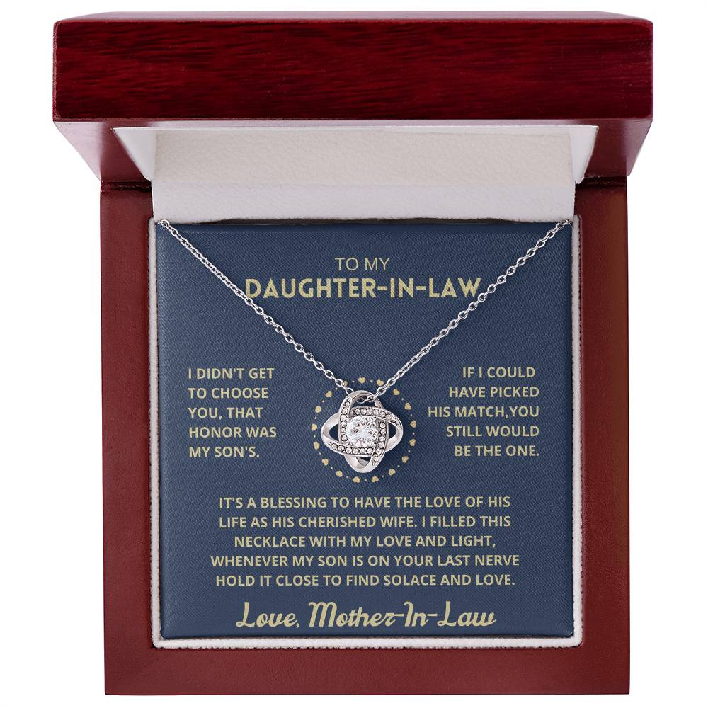 Daughter-In-Law Gift, I Didn't Get To Choose You