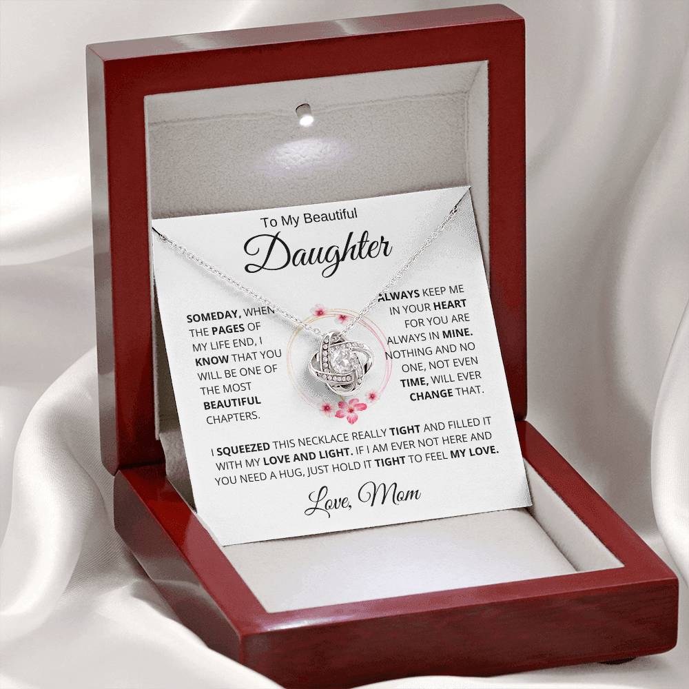 To my Lovely Daughter Love Mom
