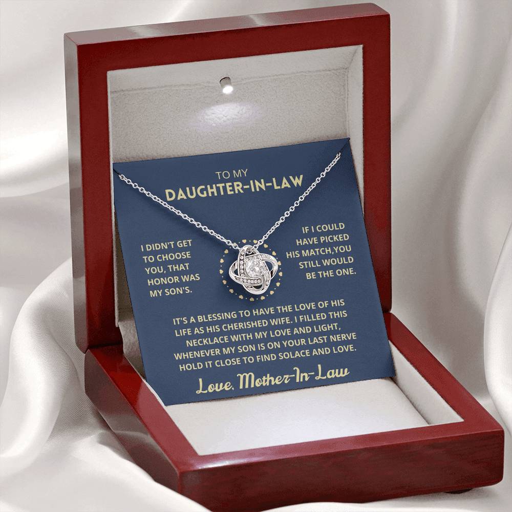 Daughter-In-Law Gift, I Didn't Get To Choose You