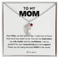 To My Mom - I LOV YOU - Charming Family Gift