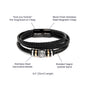 Dear Dad - Even When - Love You Forever Bracelet Gift Set