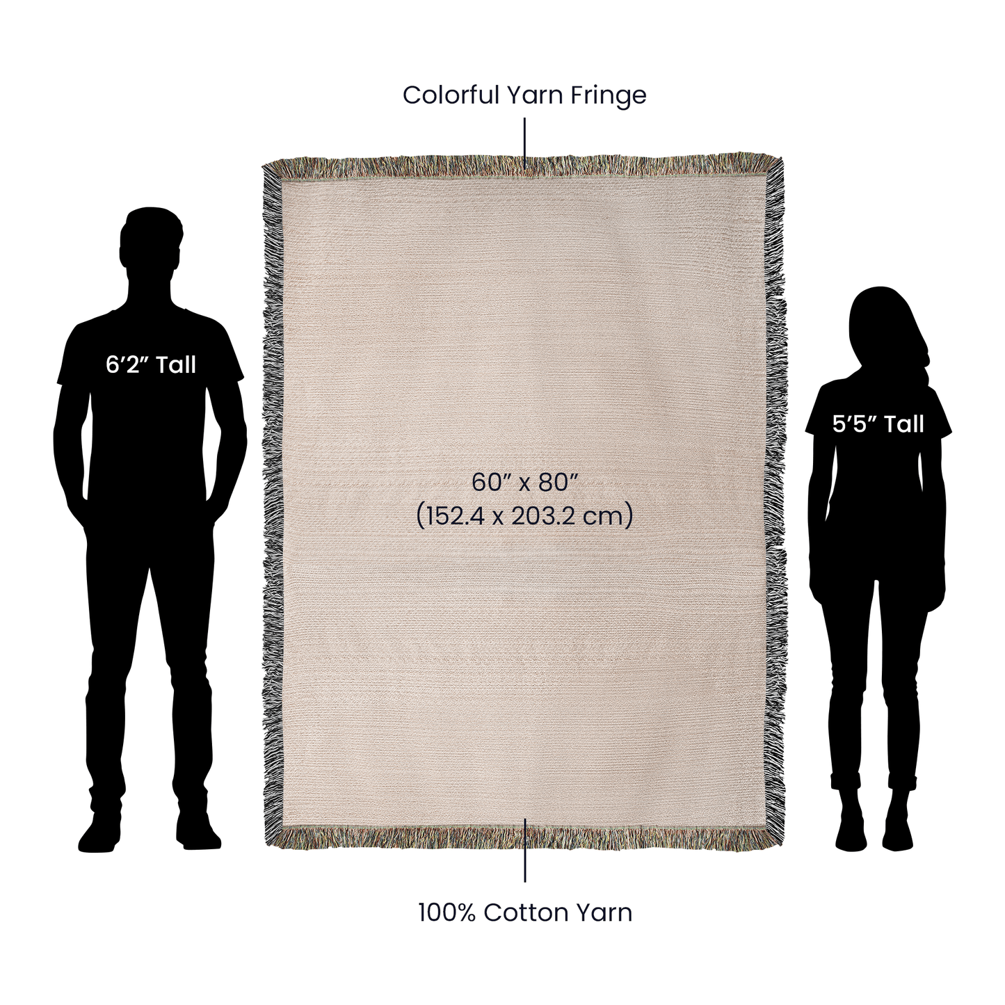 Dear Mummy - Love, Kisses and Kicks from Baby Bump - Heirloom Woven Blanket