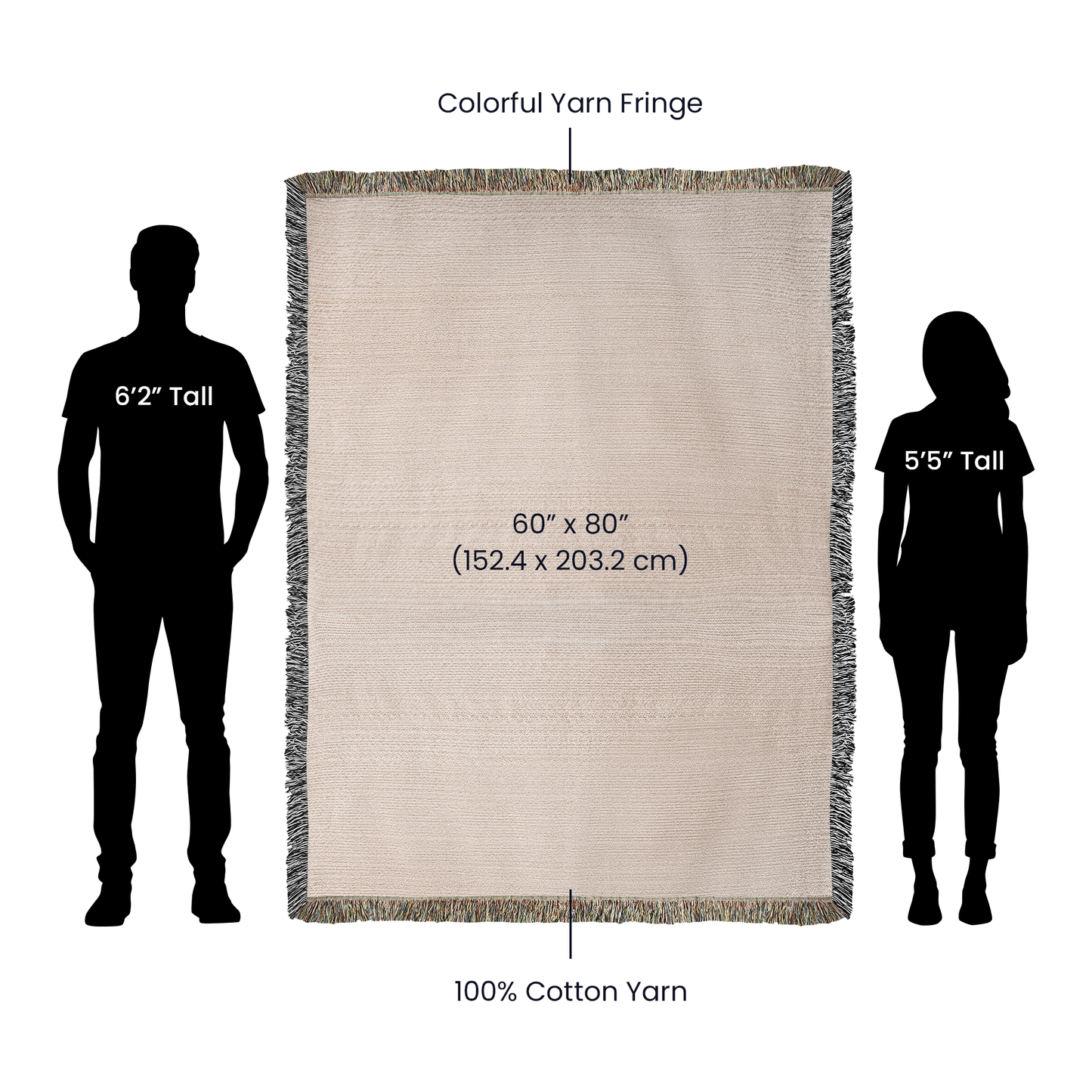 To My Wife - The Day I Met You, My Life Changed - Woven Blanket Gift Set CFG559