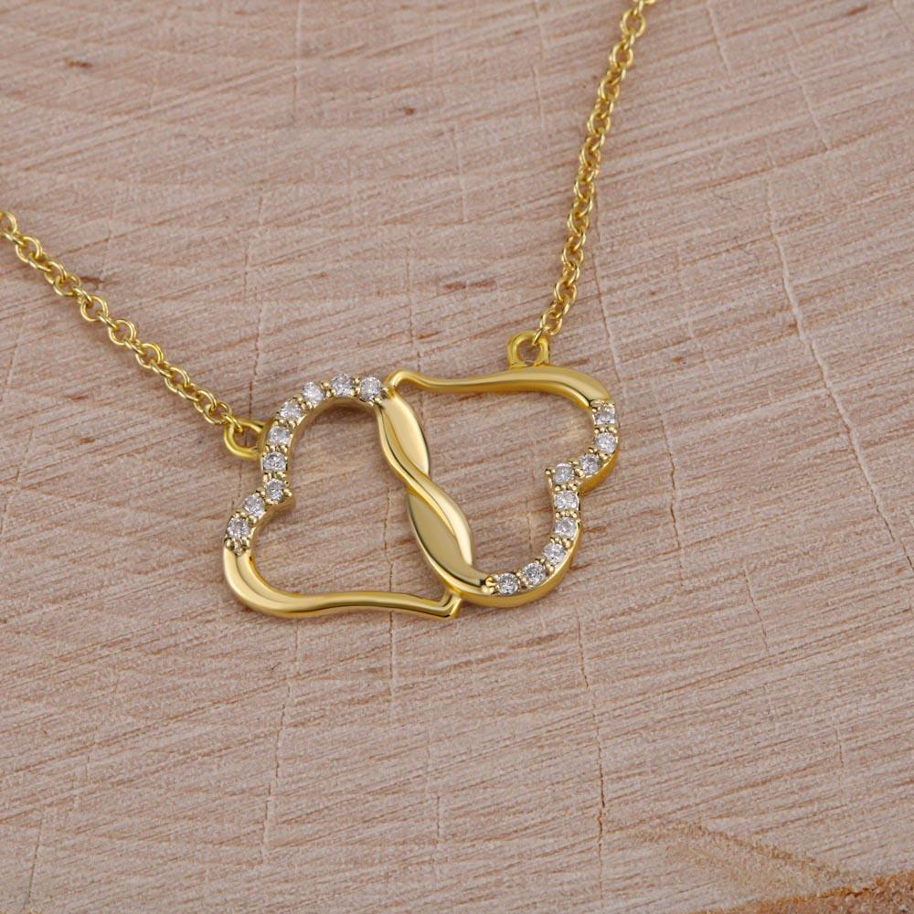 To My Mother - Happy Mother's Day Gold Necklace