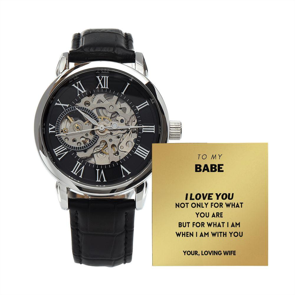 To My Babe - Not Only for What You Are - CHARMING FAMILY GIFT