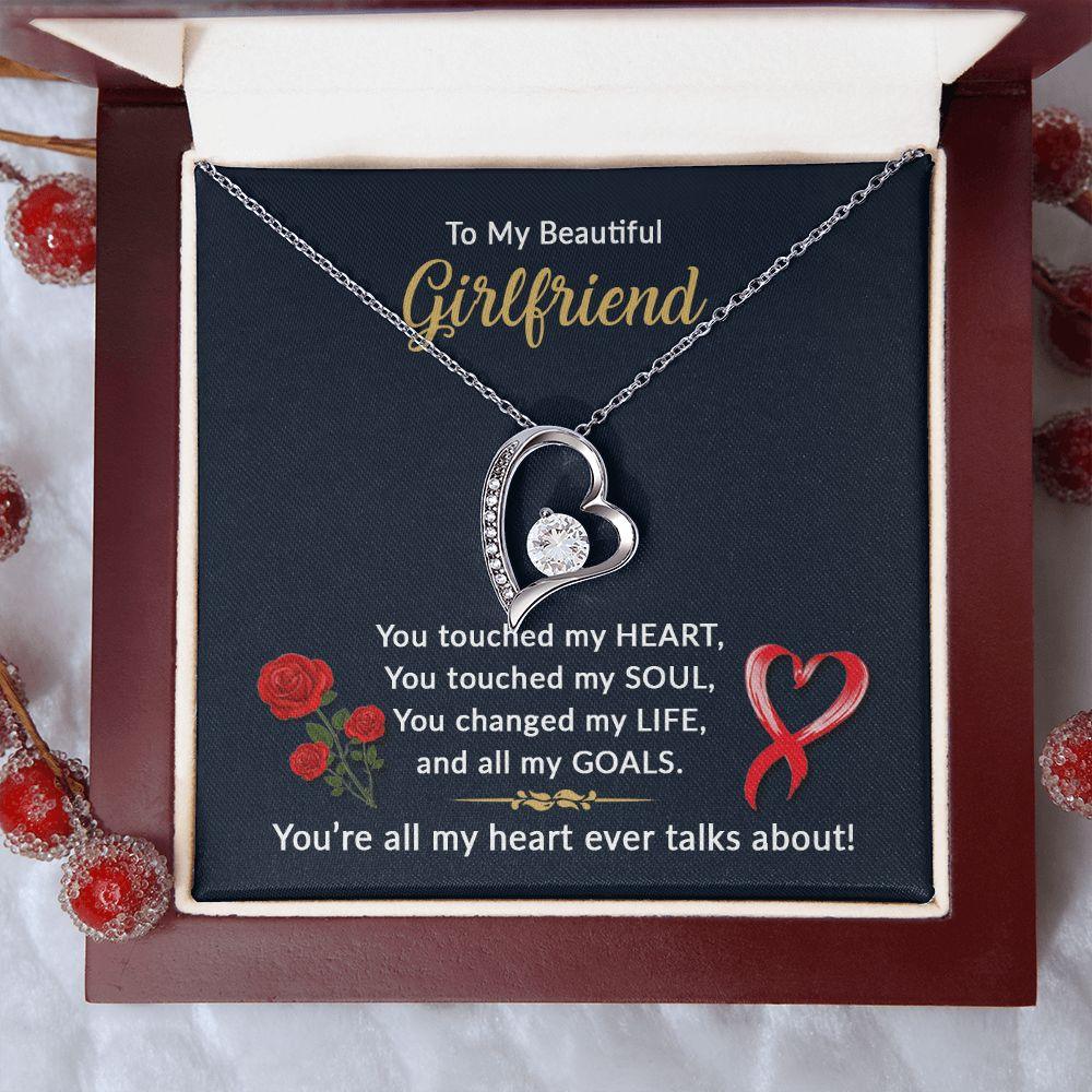 To My Beautiful Girlfriend - Love You - CHARMING FAMILY GIFT
