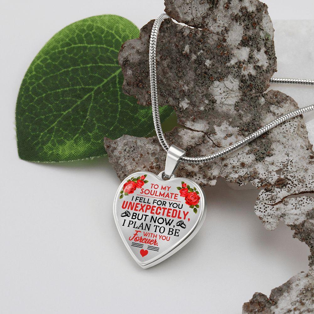 To My Soulmate - I Love You Forever and Always Perfect Gift for Valentine Day - CHARMING FAMILY GIFT