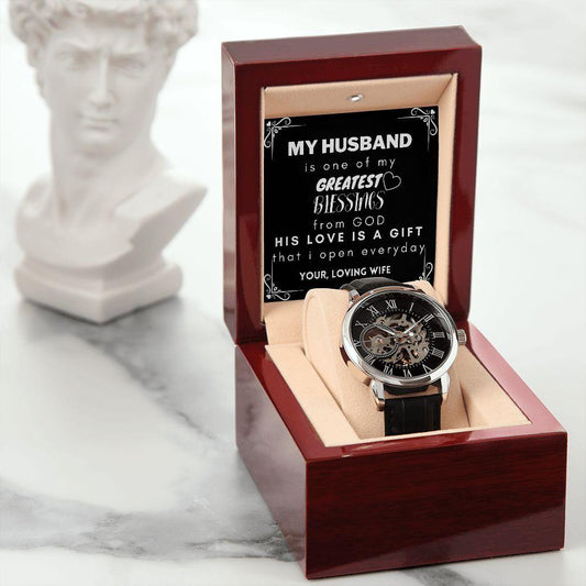 To My Husband - I Love You - CHARMING FAMILY GIFT