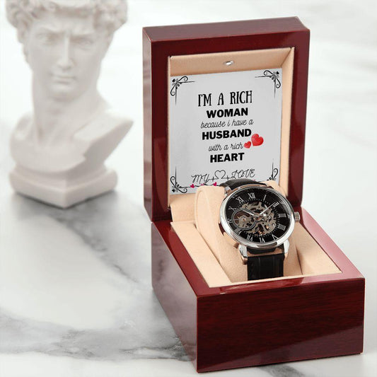 I'm a Rich Women - Because I have a Husband with a Rich Heart - CHARMING FAMILY GIFT