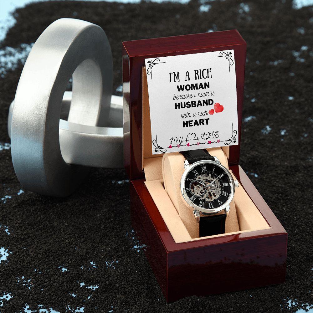 I'm a Rich Women - Because I have a Husband with a Rich Heart - CHARMING FAMILY GIFT