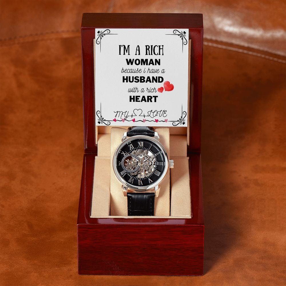 I'm a Rich Women - Because I have a Husband with a Rich Heart - CHARMING FAMILY GIFT