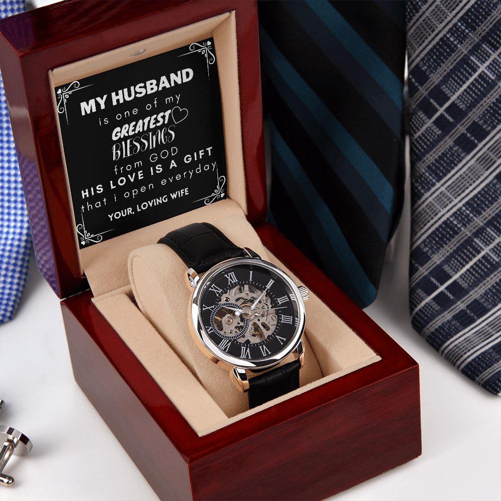 To My Husband - I Love You - CHARMING FAMILY GIFT