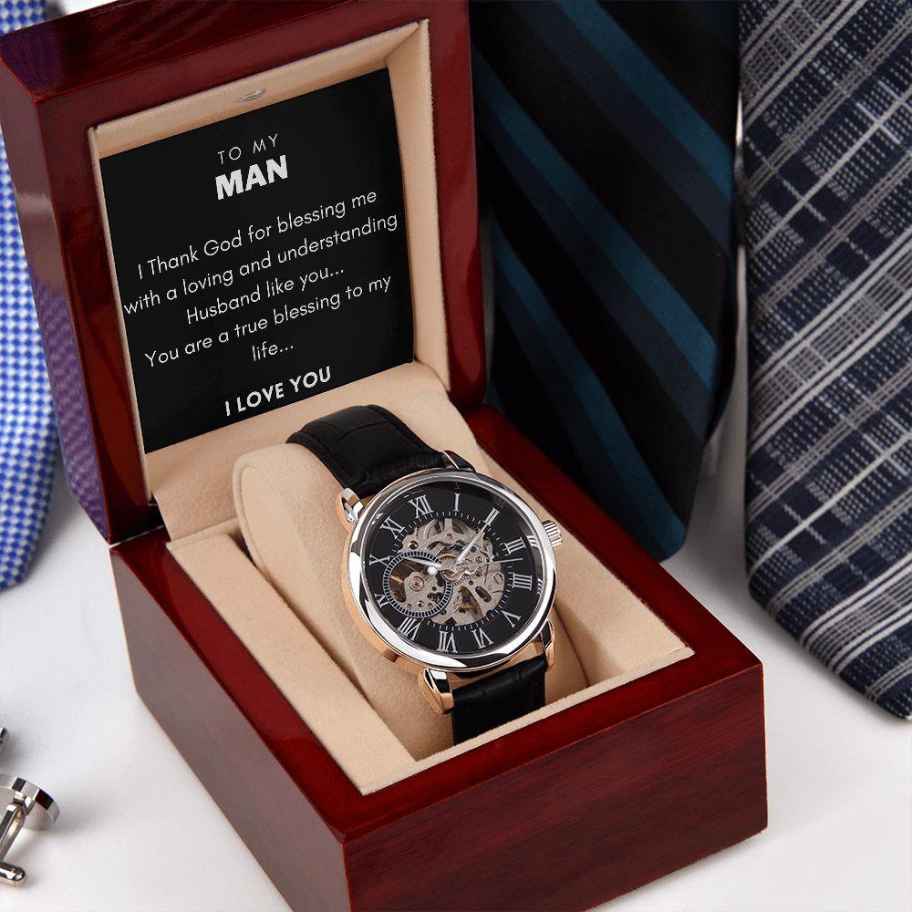 To My Man - I Love you - CHARMING FAMILY GIFT