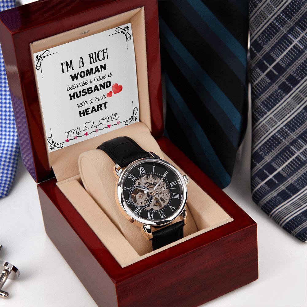 I'm a Rich Women - Because I have a Husband with a Rich Heart - CHARMING FAMILY GIFT