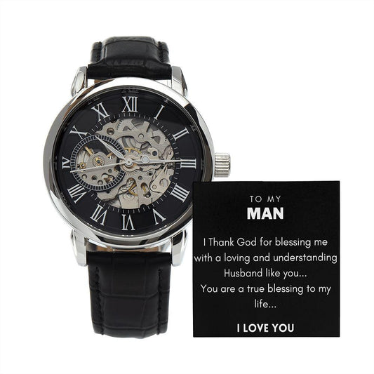 To My Man - I Love you - CHARMING FAMILY GIFT