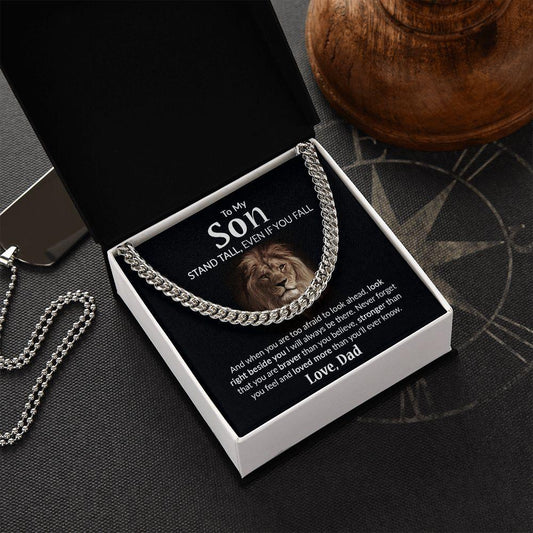 To My Son - Love Dad - CHARMING FAMILY GIFT