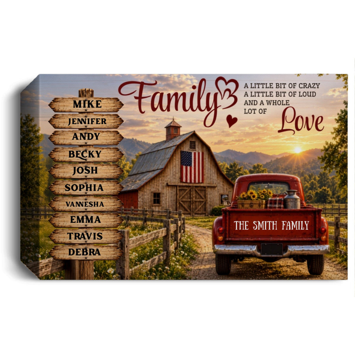 CANLA15 Deluxe Landscape Canvas 1.5in Frame