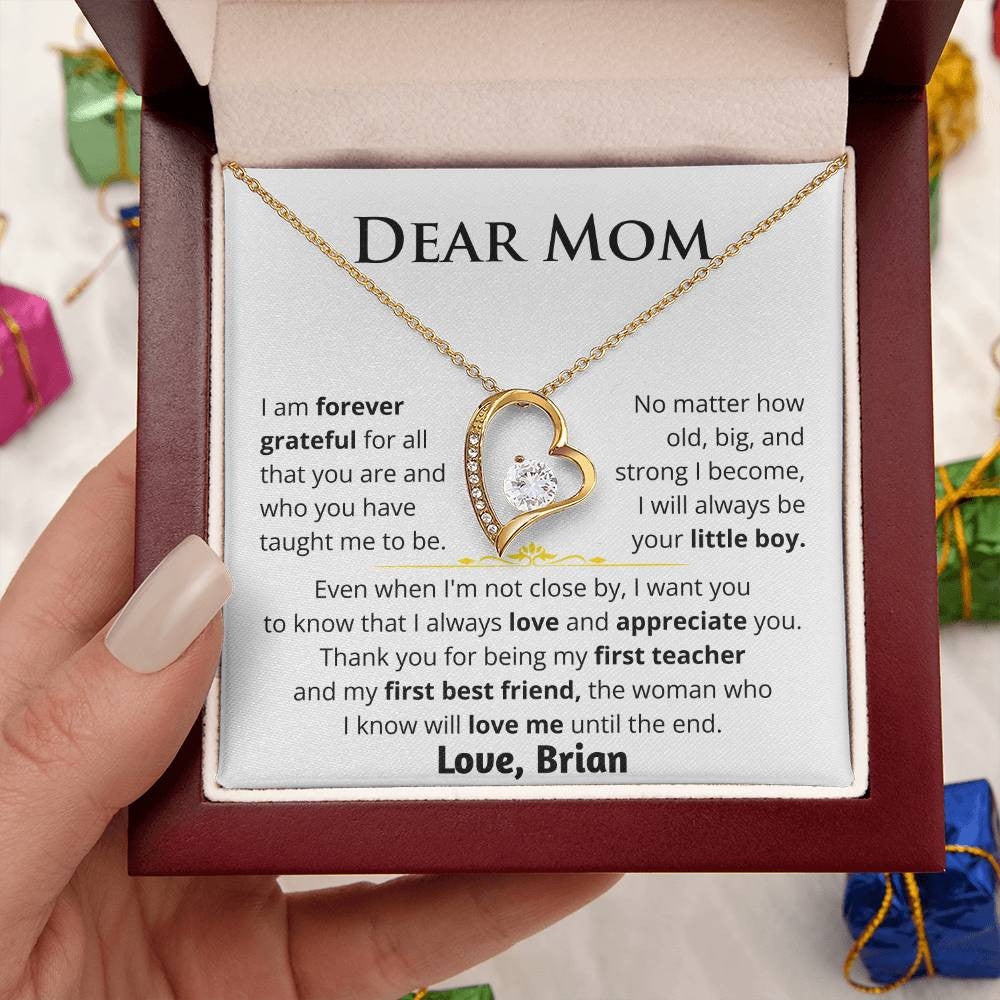 Dear Mom - From Son - Forever Love Gift Set