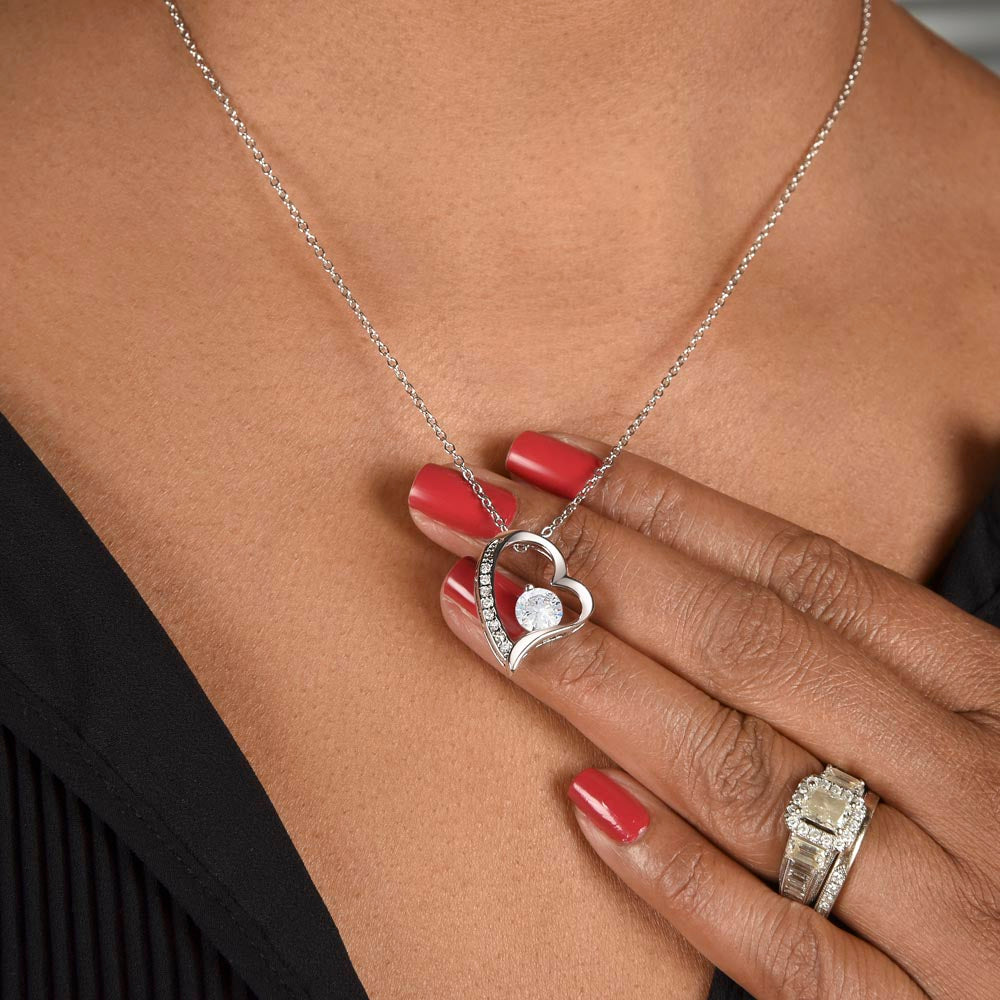 💖 From Our First Kiss Till Our Last Breath – Forever Love Necklace 💖