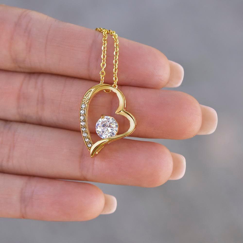 To My Daughter - Forever Love Necklace Gift Set