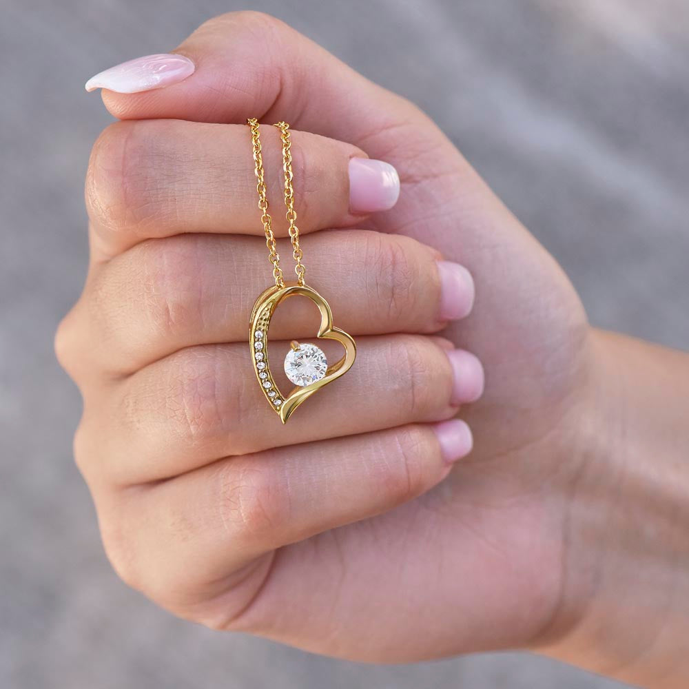 To My Daughter - Forever Love Necklace Gift Set