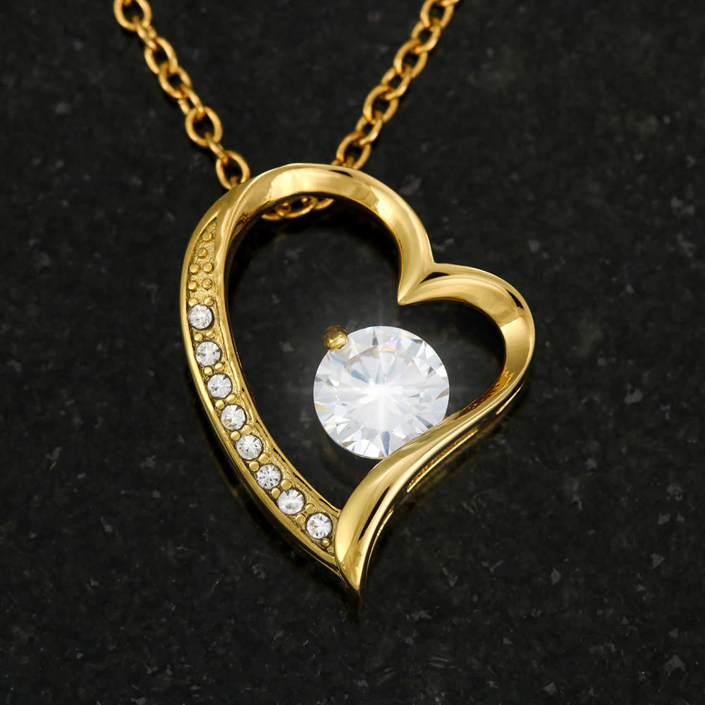 To My Daughter - Forever Love Necklace Gift Set