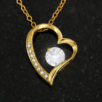 To My Daughter - Forever Love Necklace Gift Set