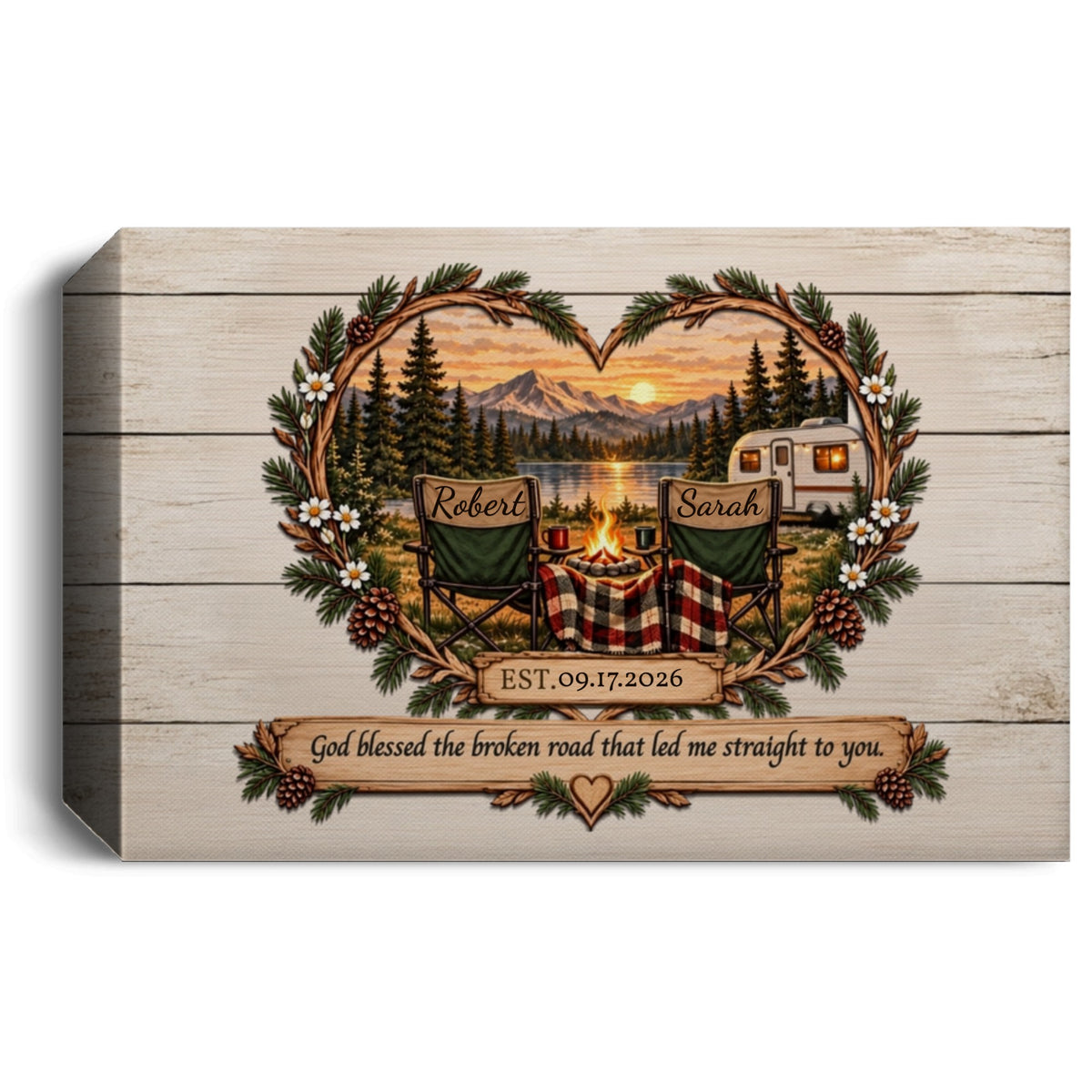CANLA15 Deluxe Landscape Canvas 1.5in Frame