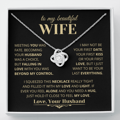Beautiful Gift For Wife, "Meeting You Was Fate"