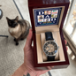 Best Dad Ever - Luxury Watch Gift
