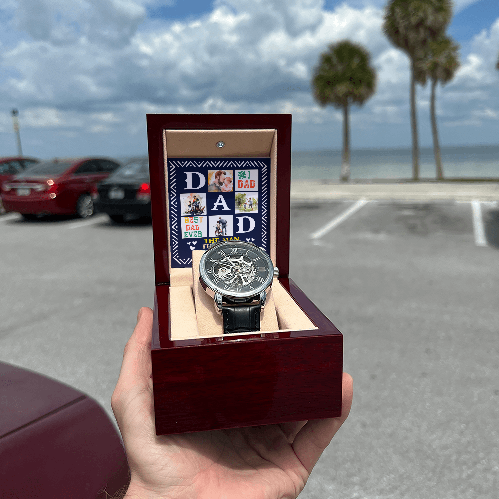 Best Dad Ever - Luxury Watch Gift