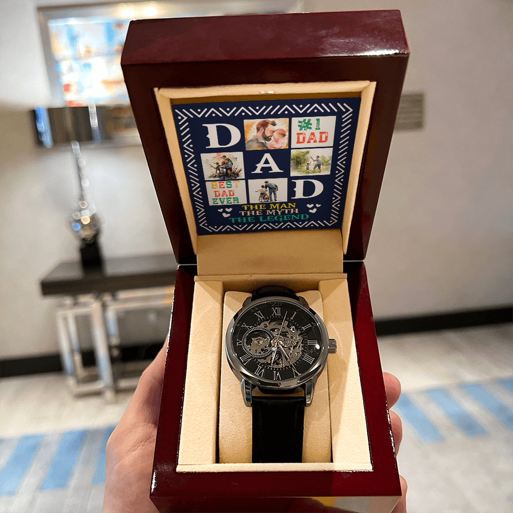 Best Dad Ever - Luxury Watch Gift