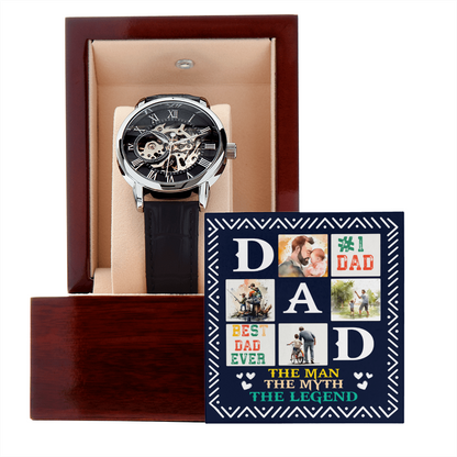 Best Dad Ever - Luxury Watch Gift