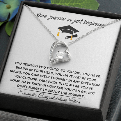 Congratulations Olivia - Forever Love Necklace Gift Set