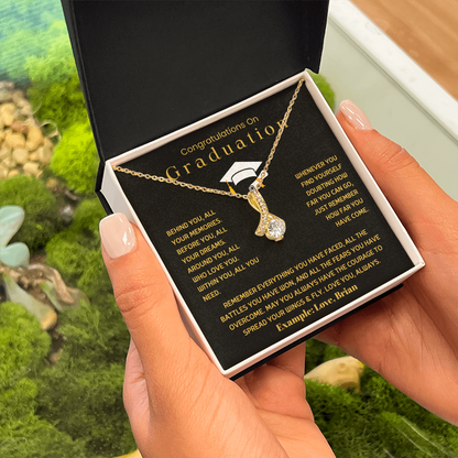 Congratulations On Graduation - Alluring Beauty Necklace Gift Set