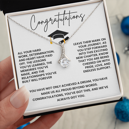 Congregation on Graduation - All Your Hard Work - Alluring Beauty Necklace Gift Set