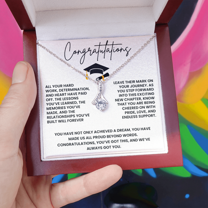 Congregation on Graduation - All Your Hard Work - Alluring Beauty Necklace Gift Set
