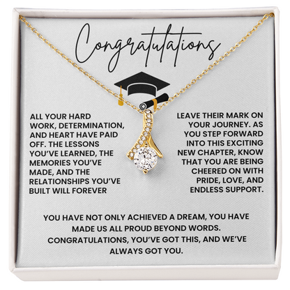 Congregation on Graduation - All Your Hard Work - Alluring Beauty Necklace Gift Set