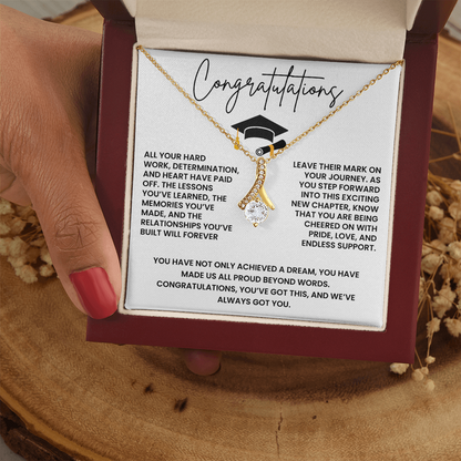 Congregation on Graduation - All Your Hard Work - Alluring Beauty Necklace Gift Set
